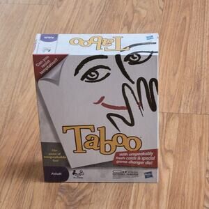 Taboo Party Board Game Adult Hasbro Parker Brothers Brand New Sealed 2010